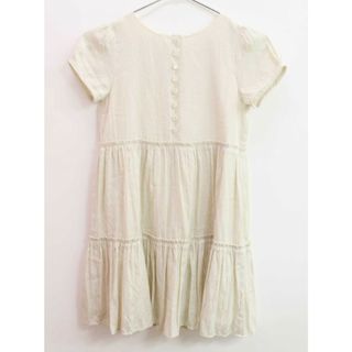 ベベ(BeBe)の【夏物 新入荷!】◇ベベ/BeBe◇140cm 半袖ワンピース ベージュ【中古】子供服 キッズ kids ジュニア 女の子 夏 onepi 325042(ワンピース)