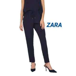 ザラ(ZARA)の☆ZARA ザラ ドローストリングパンツ イージーパンツ テーパードパンツ(カジュアルパンツ)