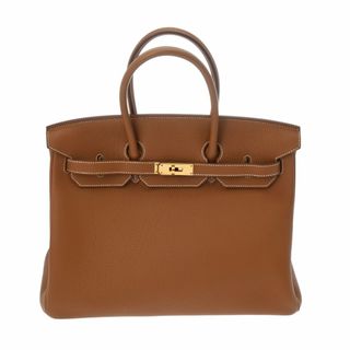 Hermes - 中古 エルメス HERMES ユニセックス ハンドバッグ ゴールド /ゴールド金具 トゴ