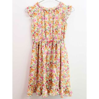 トッカ(TOCCA)の【夏物 新入荷!】◇トッカ/TOCCA BAMBINI◇140cm 半袖ワンピース/ノースリーブワンピース ベージュ系【中古】子供服 キッズ kids ジュニア 女の子 夏 onepi 325042(ワンピース)