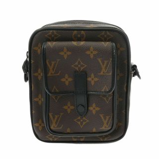 ルイヴィトン(LOUIS VUITTON)の中古 ルイ ヴィトン LOUIS VUITTON M69404 RFIDタグ（ICチップ） メンズ ショルダーバッグ モノグラムマカサー ブラウン モノグラムマカサー(ショルダーバッグ)