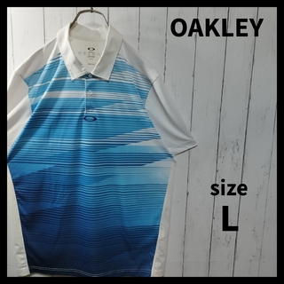 オークリー(Oakley)の【OAKLEY】Patterned Dry Polo Shirt　D1183(ウエア)