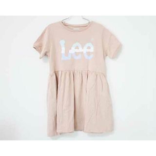 Lee - 【夏物 新入荷!】〓リー/Lee〓120cm 半袖ワンピース ピンクベージュ【中古】 子供服 キッズ kids  女の子  夏 onepi 425042