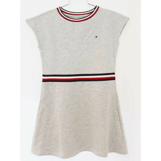 トミーヒルフィガー(TOMMY HILFIGER)の【夏物 新入荷!】[トミーヒルフィガー/TOMMY HILFIGER]152cm 半袖ワンピース グレー【中古】子供服 キッズ kids ジュニア 女の子 夏 onepi 425042(ワンピース)