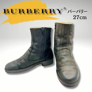 BURBERRY - Burberry’s バーバリー　ムートンブーツ　ビンテージ 27cm