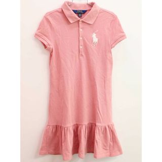 【夏物 新入荷!】◇ラルフローレン/Ralph Lauren◇140cm 半袖ワンピース ピンク【中古】子供服 キッズ kids ジュニア 女の子 夏 onepi 325042