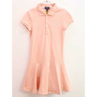 ラルフローレン(Ralph Lauren)の【夏物 新入荷!】◇ラルフローレン/Ralph Lauren◇140cm 半袖ワンピース サーモンピンク【中古】子供服 キッズ kids ジュニア 女の子 夏 onepi 325042(ワンピース)