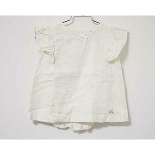 フィス(FITH)の【夏物 新入荷!】〓フィス/FITH〓90cm ノースリーブブラウス 白【中古】 子供服 キッズ kids  女の子 ベビー baby  夏 tops 425042(Ｔシャツ)