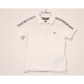 トミーヒルフィガー(TOMMY HILFIGER)の【夏物 新入荷!】〓トミーヒルフィガー/TOMMY HILFIGER〓80cm 半袖ポロシャツ 白【中古】 子供服 キッズ kids ベビー baby  女の子 男の子 夏 tops 425042(シャツ/カットソー)