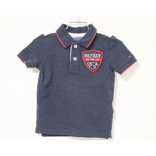 トミーヒルフィガー(TOMMY HILFIGER)の【夏物 新入荷!】〓トミーヒルフィガー/TOMMY HILFIGER〓92cm 半袖ポロシャツ 紺【中古】 子供服 キッズ kids ベビー baby  女の子 男の子 夏 tops 425042(シャツ/カットソー)