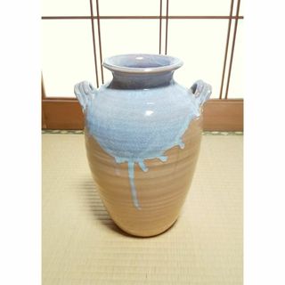 萩焼　江月窯　花瓶　花器　古美術品　陶器  焼物(花瓶)