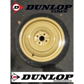 ダンロップ(DUNLOP)のT125/70D16  96M  DUNLOP  スペアタイヤ  テンパータイヤ(タイヤ・ホイールセット)