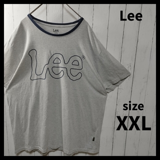 Lee - 【Lee】Big Logo Ringer Tee　D1189