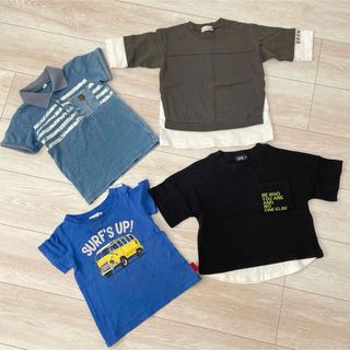 ブランシェス(Branshes)のＴシャツ4点セット レイヤード ブランシェス(Tシャツ/カットソー)