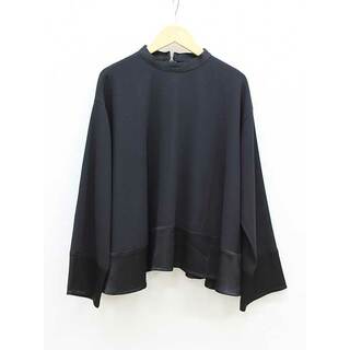 PLAIN PEOPLE - 【夏物 新入荷】★PLAIN PEOPLE/プレインピープル★切替プルオーバー/おしゃれ/シンプル/可愛い/トップス/ブラウス/長袖 ブラック/黒 レディース 3【中古】夏 325042