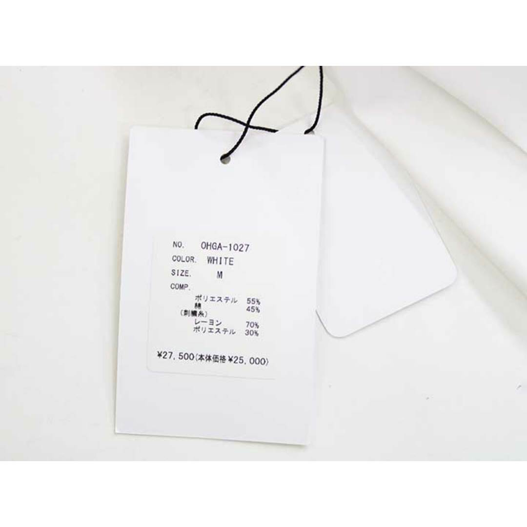 夏物 新入荷】新品未使用品‡OHGA/オーガ‡2022年製/刺繍 夏物 新入荷】新品未使用品‡OHGA/オーガ‡2022年製/刺繍