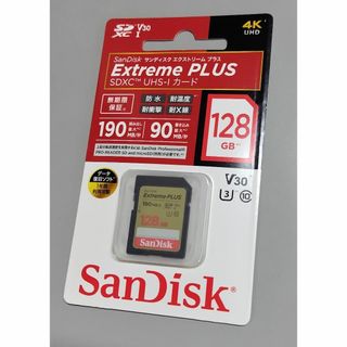 サンディスク(SanDisk)のサンディスク　Extreme Plus　SDXC UHS-Iカード　128GB(PC周辺機器)