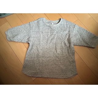 ユニクロ(UNIQLO)のワッフルクルーネックT(Tシャツ/カットソー)