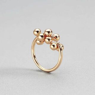 【再入荷なし】新商品♡リング　ゴールド　シンプル　指輪(リング(指輪))