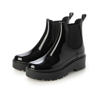 イーボル(EVOL)の【EVOL】完全防水厚底サイドゴア軽量ブーツ(レインブーツ/長靴)