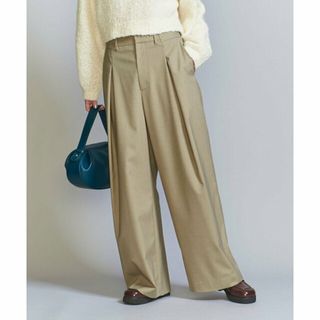 ビューティアンドユースユナイテッドアローズ(BEAUTY&YOUTH UNITED ARROWS)の【BEIGE】タック ワイド パンツ(その他)