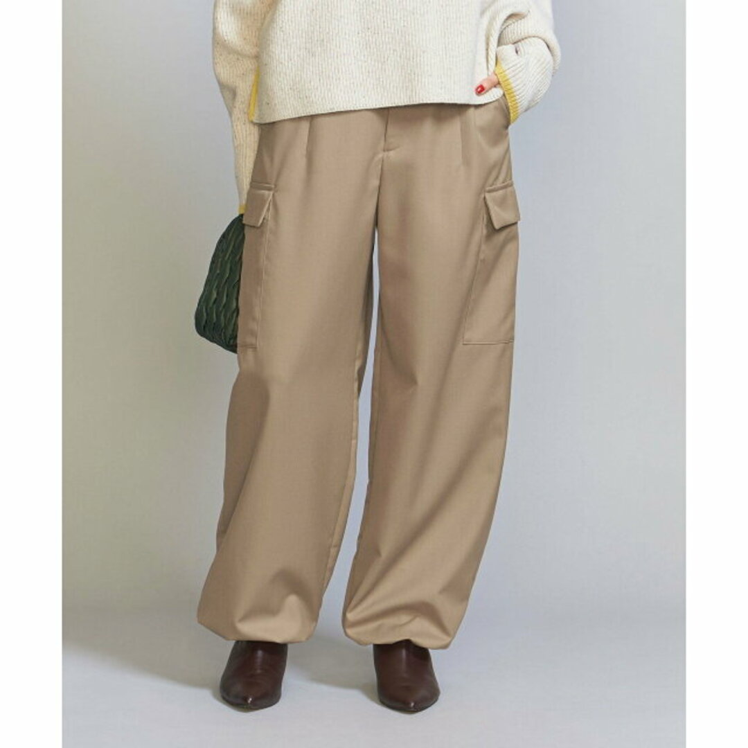 BEAUTY&YOUTH UNITED ARROWS - 【BEIGE】ツイル カーゴパンツの BEAUTY&YOUTH UNITED ARROWS - 【BEIGE】ツイル カーゴパンツの