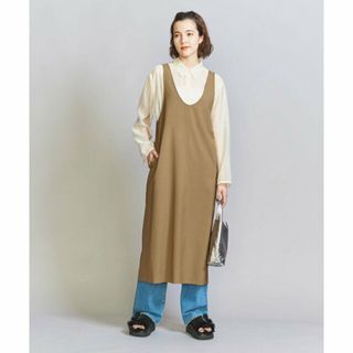 ビューティアンドユースユナイテッドアローズ(BEAUTY&YOUTH UNITED ARROWS)の【BEIGE】ポプリン レイヤード ワンピース(ロングワンピース/マキシワンピース)