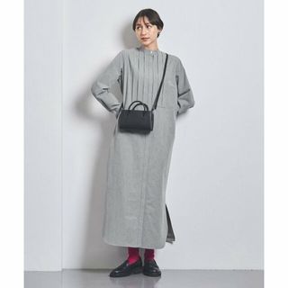 ユナイテッドアローズ(UNITED ARROWS)の【MD.GRAY】コットン シャツ ロングワンピース(ロングワンピース/マキシワンピース)