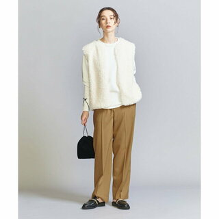 ビューティアンドユースユナイテッドアローズ(BEAUTY&YOUTH UNITED ARROWS)の【BEIGE】ポプリン ストレート パンツ(その他)