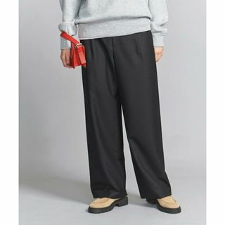 ビューティアンドユースユナイテッドアローズ(BEAUTY&YOUTH UNITED ARROWS)の【BLACK】ポリエステルブレンド ストレートパンツ(その他)