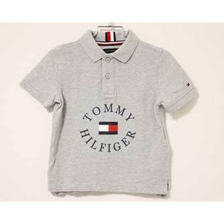 トミーヒルフィガー(TOMMY HILFIGER)の【夏物 新入荷!】〓トミーヒルフィガー/TOMMY HILFIGER〓110cm 半袖ポロシャツ グレー【中古】 子供服 キッズ kids  女の子 男の子 夏 tops 425042(その他)