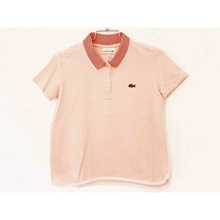 ラコステ(LACOSTE)の【夏物 新入荷!】[ラコステ/LACOSTE]128cm 半袖ポロシャツ ピンク【中古】子供服 キッズ kids 女の子 夏 tops 425042(その他)