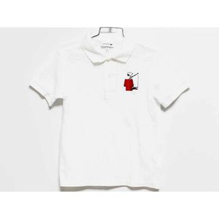 ラコステ(LACOSTE)の【夏物 新入荷!】‡ラコステ/LACOSTE‡116cm 半袖ポロシャツ 白 スヌーピー【中古】子供服 キッズ kids 男の子 夏 tops 425042(その他)