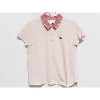 ラコステ(LACOSTE)の【夏物 新入荷!】‡ラコステ/LACOSTE‡140cm 半袖ポロシャツ ピンク【中古】子供服 キッズ kids ジュニア 女の子 夏 tops 425042(その他)