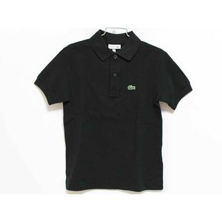 ラコステ(LACOSTE)の【夏物 新入荷!】新品 未使用品‡ラコステ/LACOSTE‡128cm 半袖ポロシャツ 黒 子供服 キッズ kids 男の子 夏 tops 425042(その他)