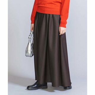 ビューティアンドユースユナイテッドアローズ(BEAUTY&YOUTH UNITED ARROWS)の【DK.BROWN】チンツ ギャザーフレアスカート(ロングスカート)