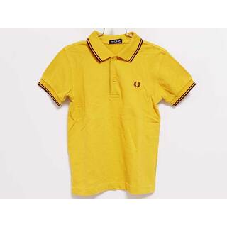 【夏物 新入荷!】‡フレッドぺリー/FRED PERRY‡122cm 半袖ポロシャツ 黄色【中古】子供服 キッズ kids 男の子 夏 tops 425042