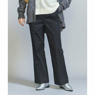 ビューティアンドユースユナイテッドアローズ(BEAUTY&YOUTH UNITED ARROWS)の【BLACK】コットンチノフレアパンツ -ウォッシャブル-(チノパン)