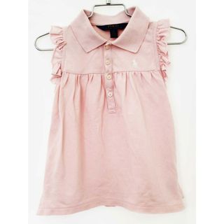 ラルフローレン(Ralph Lauren)の【夏物 新入荷!】[ラルフローレン/Ralph Lauren]110cm 半袖ポロシャツ ピンク【中古】子供服 キッズ kids 女の子 夏 tops 825042(その他)