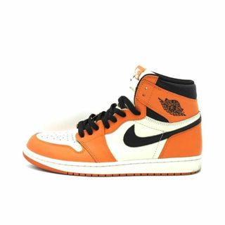 ナイキ(NIKE)のナイキ NIKE ■ 【 AIR JORDAN 1 RETRO HIGH OG OG Reverse Shattered Backboard 555088 113 】 エア ジョーダン 1 レトロ ハイ リバース シャッタード バックボード シャタバ2.0 スニーカー　h0825(スニーカー)