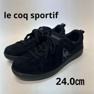 le coq sportif - le coq sportif ルコックスポルティフ　スニーカー　ブラック　24