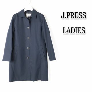 ジェイプレスレディス(J.PRESS LADIES)の050 新品 今季 ジェイプレス コンパクトギャバ ステンカラーコート 9(スプリングコート)