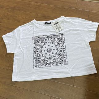 アナップ(ANAP)のANAP  Tシャツ　へそ出し　タグ付き未使用(Tシャツ/カットソー(半袖/袖なし))