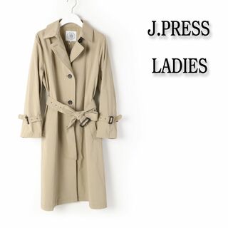 ジェイプレスレディス(J.PRESS LADIES)の155 新品 新作 ジェイプレス 洗える 撥水 シングル トレンチコート 11(トレンチコート)