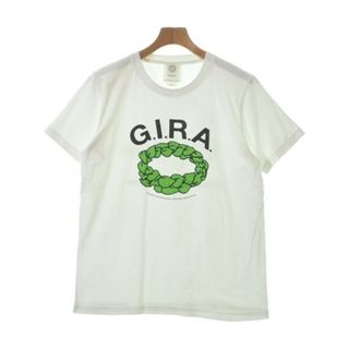 FOROURS フォーアワーズ Tシャツ・カットソー M 白 【古着】【中古】(Tシャツ/カットソー(半袖/袖なし))