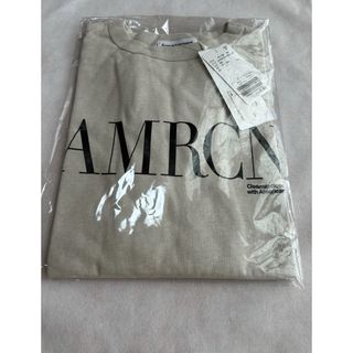 アパルトモンドゥーズィエムクラス(L'Appartement DEUXIEME CLASSE)の【AMERICANA/アメリカーナ】 T-SHIRT ナチュラル(Tシャツ(半袖/袖なし))