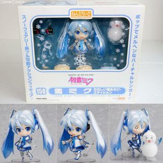 グッドスマイルカンパニー(GOOD SMILE COMPANY)のねんどろいど 150 雪ミク たのしい雪あそび・エディション キャラクター・ボーカル・シリーズ01 初音ミク 完成品 可動フィギュア ワンフェス2011冬&第62回さっぽろ雪まつり限定 グッドスマイルカンパニー(アニメ/ゲーム)