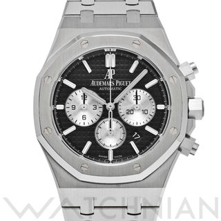 オーデマピゲ(AUDEMARS PIGUET)の中古 オーデマ ピゲ AUDEMARS PIGUET 26331ST.OO.1220ST.02 ブラック /シルバー メンズ 腕時計(腕時計(アナログ))