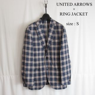 RING JACKET - UNITED ARROWS × RING JACKET 麻 ジャケット ブレザー