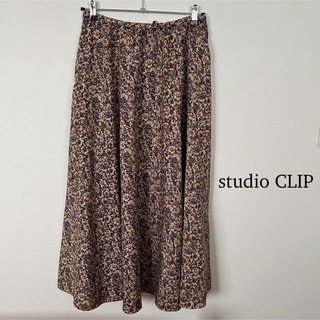 STUDIO CLIP - studioCLIP スタディオクリップ アソート プリント スカート 